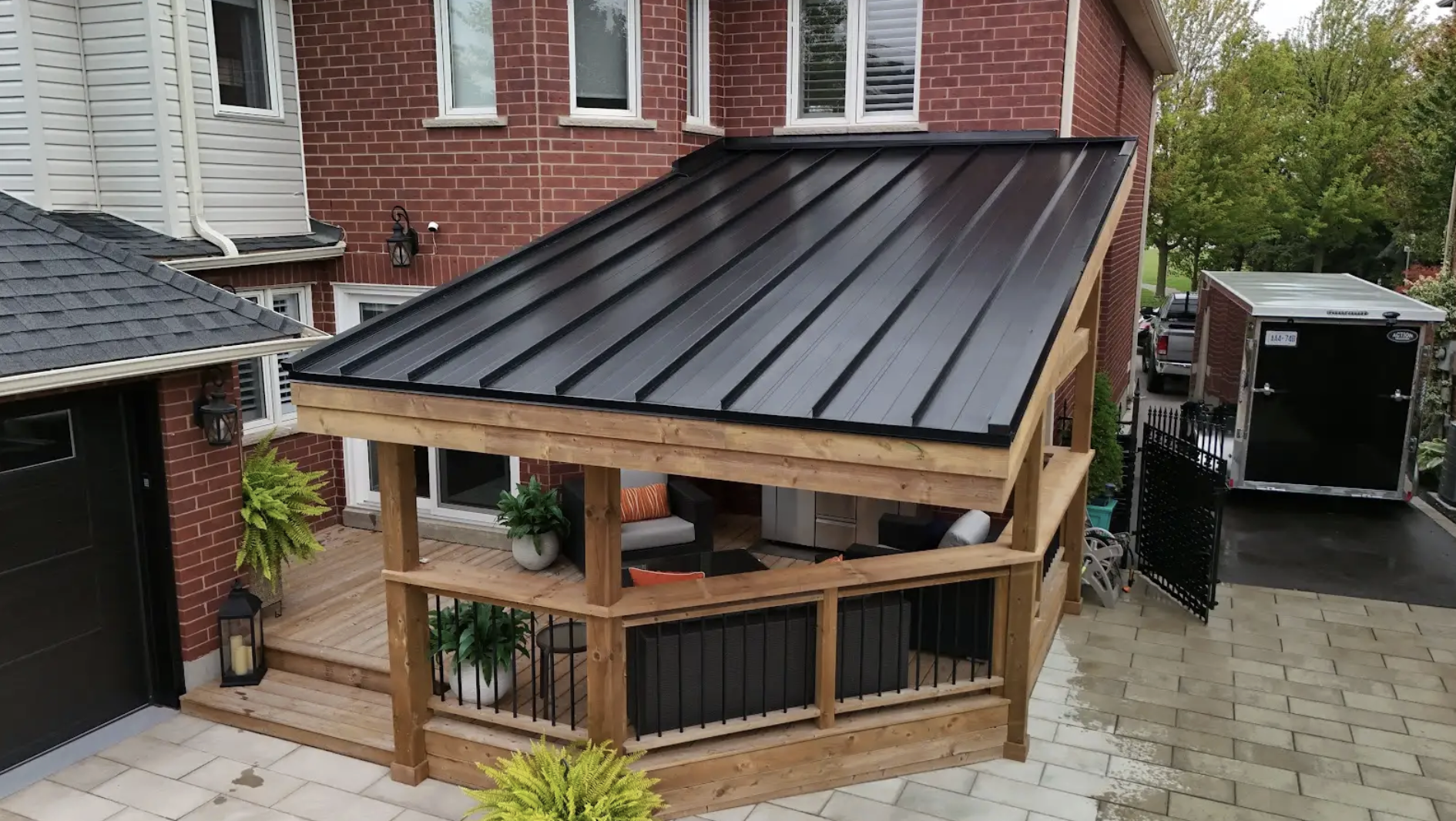 Oak Heights Construction Deck